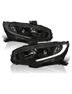 Faros Proyector LED Spec-D Tuning Honda Civic 2016-2021