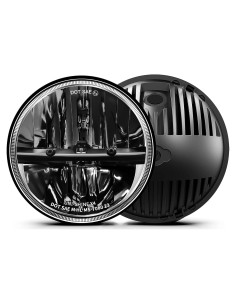 Faros LED 7" UNI-SHINE J004 para Jeep Wrangler y Chevy