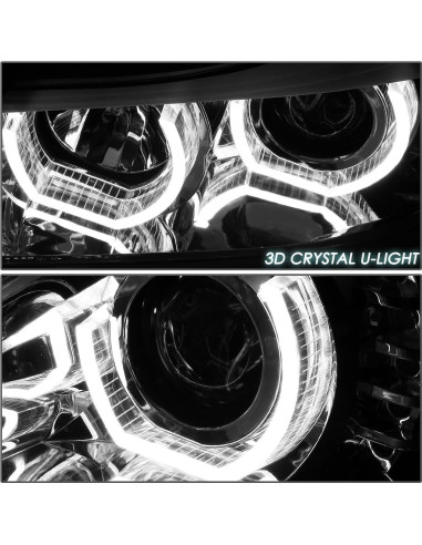 Faros Proyector LED U-Halo DNA MOTORING HL-3D-F3013 para BMW F30