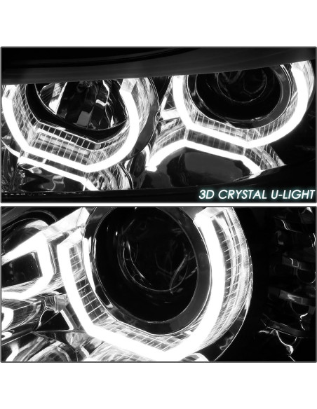 Faros Proyector LED U-Halo DNA MOTORING HL-3D-F3013 para BMW F30