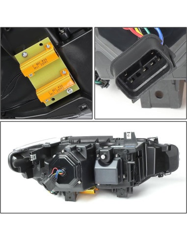 Faros Proyector LED U-Halo DNA MOTORING HL-3D-F3013 para BMW F30