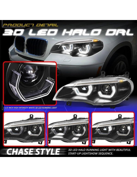 Faros LED D SOLUTIONS para BMW X5 2011-2013 Xenon AFS
