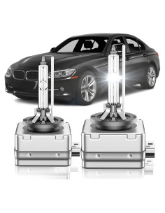 Bombillas D1S HID Xenón SENROBO 6000K para BMW 2007-2019