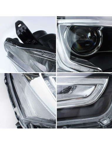 Faros Proyector LED YUANZHENG para Mitsubishi Lancer EVO X 2008-2017