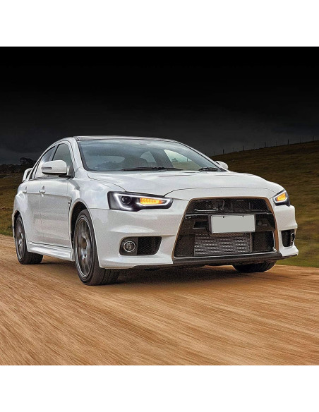 Faros Proyector LED YUANZHENG para Mitsubishi Lancer EVO X 2008-2017