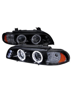 Faros Proyector Halo Duales Instyleparts para BMW E39 1996-2003