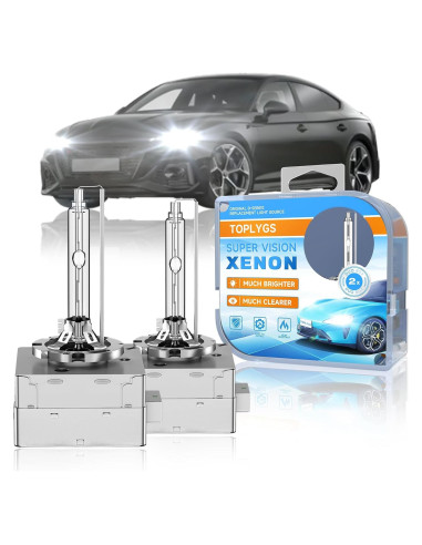 Bombilla D3S HID Xenon TOPLYGS 6000K 35W para Audi