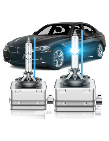 Bombillas D1S HID Xenón SENROBO 8000K para BMW 2007-2019