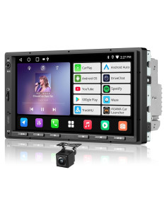 Estéreo de Coche Android A5L 7" con Cámara Reversa y CarPlay