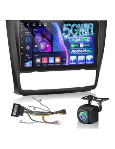 Radio Android 9" EKAT para BMW Serie 1 E87 E81 E82 E88 2008-2012