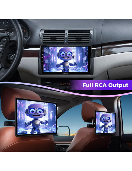 Estéreo de Coche Android 9" AINAVI para BMW E46 1999-2005