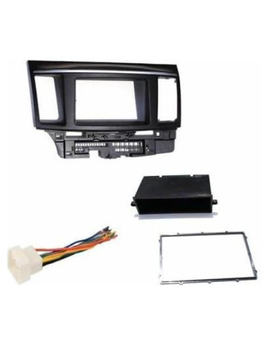 Kit Instalación Doble Din Piezas Personalizadas Mitsubishi Lancer 2007-2017