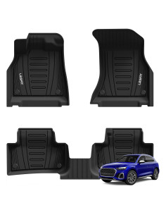 Alfombrillas LASFIT TPE para Audi Q5/SQ5 2018-2025, Negra