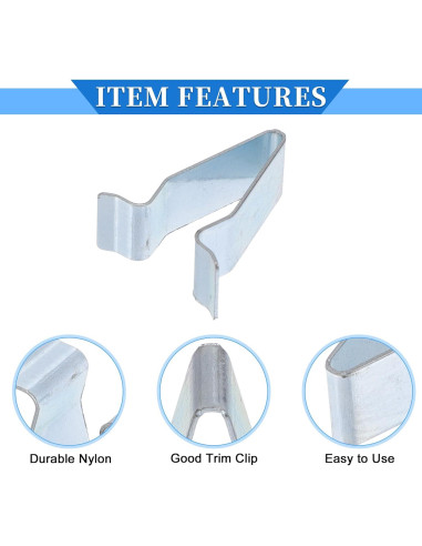 20 Clips de Retención de Panel de Puerta VekAuto para Audi A3