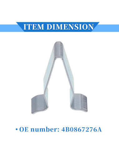 20 Clips de Retención de Panel de Puerta VekAuto para Audi A3