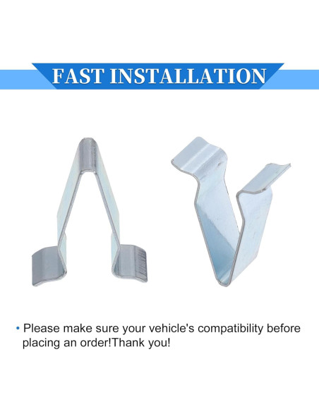 20 Clips de Retención de Panel de Puerta VekAuto para Audi A3