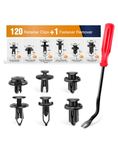 Kit de 120 Clips de Remache GOOACC GRC-30 + Removedor