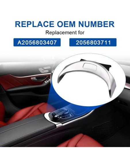 Botón de Liberación Reposabrazos Central JDMON para Mercedes-Benz