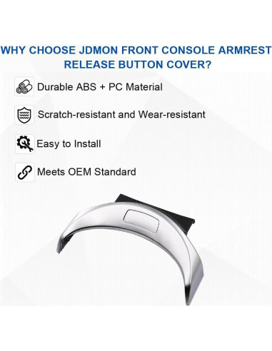 Botón de Liberación Reposabrazos Central JDMON para Mercedes-Benz