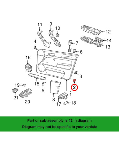 Sujetadores de Panel de Recorte OAUTOO 25pcs para VW 3B0-868-243