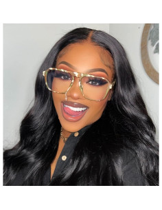 Gafas VOOGLAM Aviador Anti-Luz Azul para Ojos Secos 2