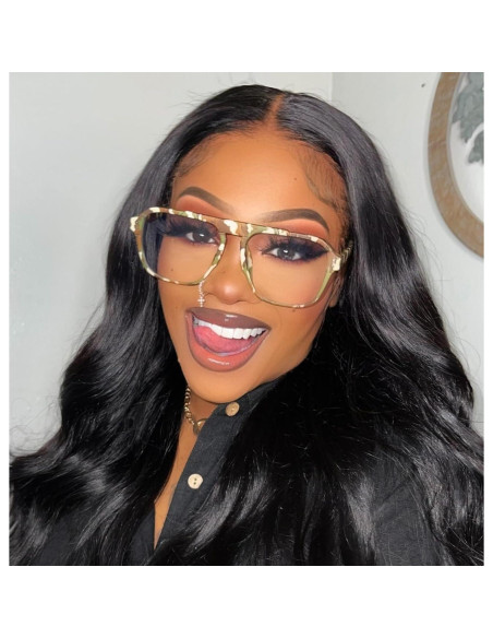 Gafas VOOGLAM Aviador Anti-Luz Azul para Ojos Secos