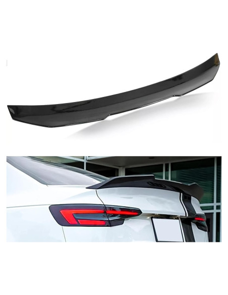 Alerón Trasero Audi A4 S4 B9 2017-2024 Negro Brillante