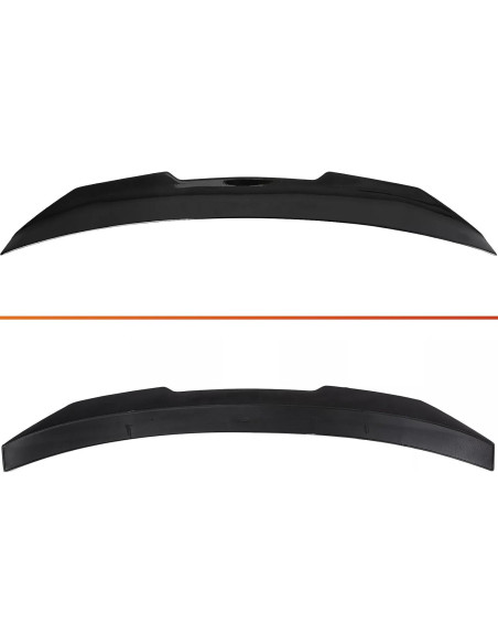 Alerón Trasero Audi A4 S4 B9 2017-2024 Negro Brillante