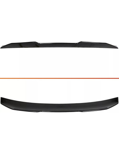 Alerón Trasero Audi A4 S4 B9 2017-2024 Negro Brillante