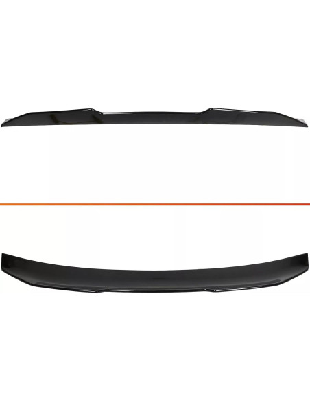 Alerón Trasero Audi A4 S4 B9 2017-2024 Negro Brillante