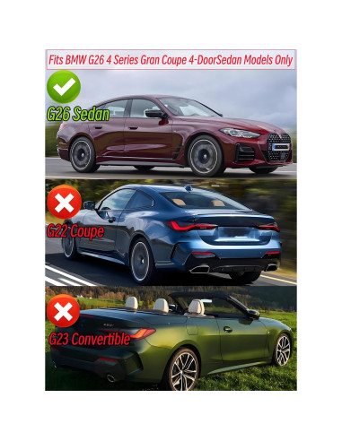 Alerón Trasero para Ventana Techo BMW G26 4 Series 2021-2025