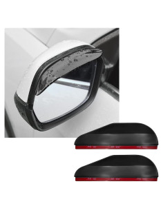 2 PCS Cubiertas de Lluvia para Espejos Retrovisores Gasedin