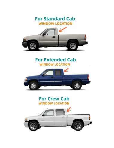 Cristal Trasero de Ventana Chevrolet Silverado/GMC Sierra 1999-2007