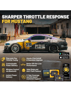 Controlador de Respuesta Acelerador Pedal Commander Ford Mustang 2011-2025 2