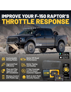 Controlador de Respuesta Acelerador Pedal Commander Ford F150 Raptor 2011-2025 2