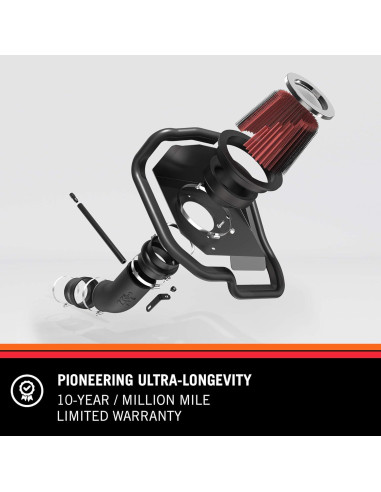 Kit de Admisión de Aire Frío K&N 57-0357 para Peugeot 106 II