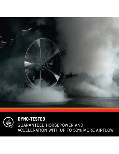 Kit de Admisión de Aire Frío K&N 57-0357 para Peugeot 106 II