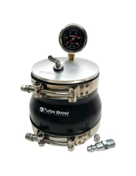 Probador de Fugas de Presión Turbo Boost 5" Aluminio Billet 6061