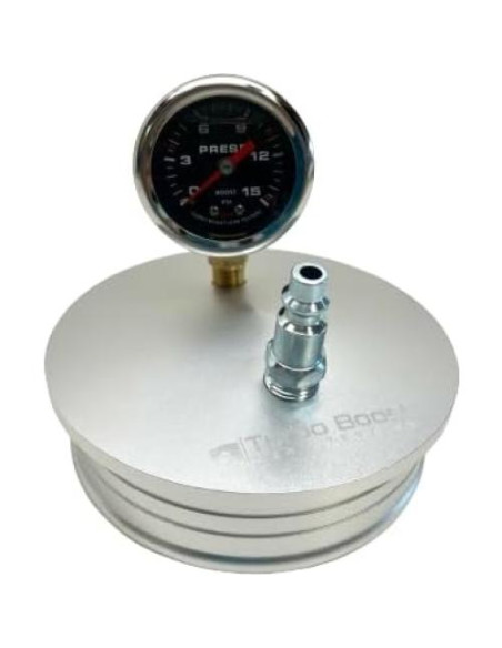 Probador de Fugas de Presión Turbo Boost 5" Aluminio Billet 6061