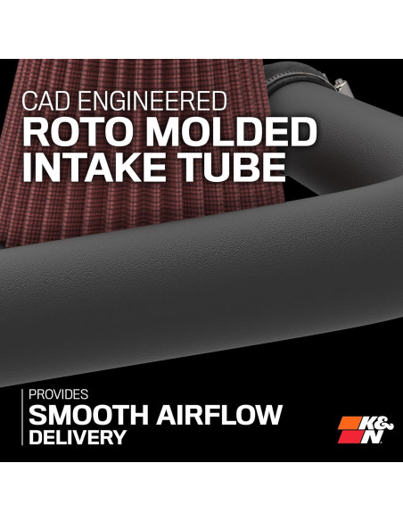 Sistema de Admisión de Aire Frío K&N 63-6019 para Nissan Titan 2017-2024