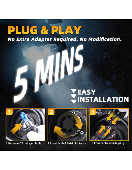 Luces LED XG Glitter 9005/9006 para Honda Accord 2008-2012