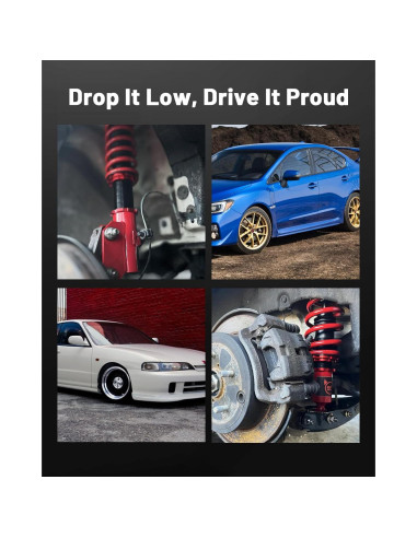 Coilovers Ajustables EVIL ENERGY para VW Jetta Golf Beetle 5-10cm