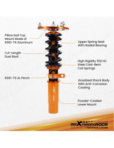 Kit de Suspensión Ajustable maXpeedingrods para BMW RWD 2011-2019 2