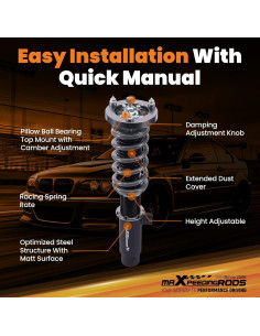 Coilover ajustable maXpeedingrods para BMW 3 E90 E91 E92 E93 2