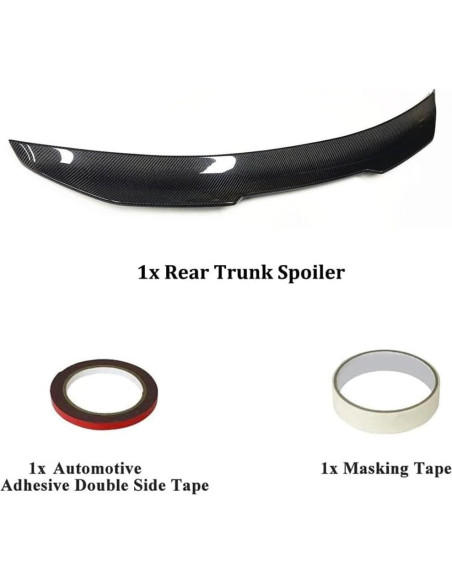 Alerón Trasero de Fibra de Carbono TMAPCCTUNING para BMW X4 2019-2025