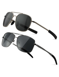 Gafas de sol piloto polarizadas SUNGAIT UV400 - 2 pares