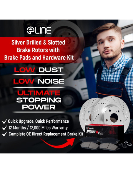 Kit de Frenos Delanteros R1 Concepts para Chevrolet Metro 1989-2001