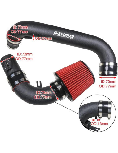 Sistema de Admisión de Aire Frío Wuidail 2.0L TSI Turbo VW/Audi