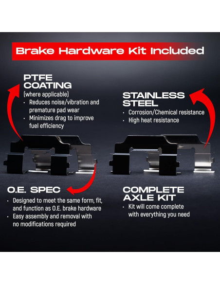 Kit de Frenos Delanteros R1 Concepts para Chevrolet Metro 1989-2001