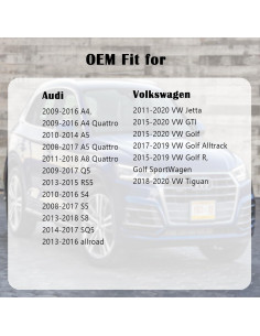 Tapa de Gas Manymiba para Volkswagen y Audi 2011-2020 2